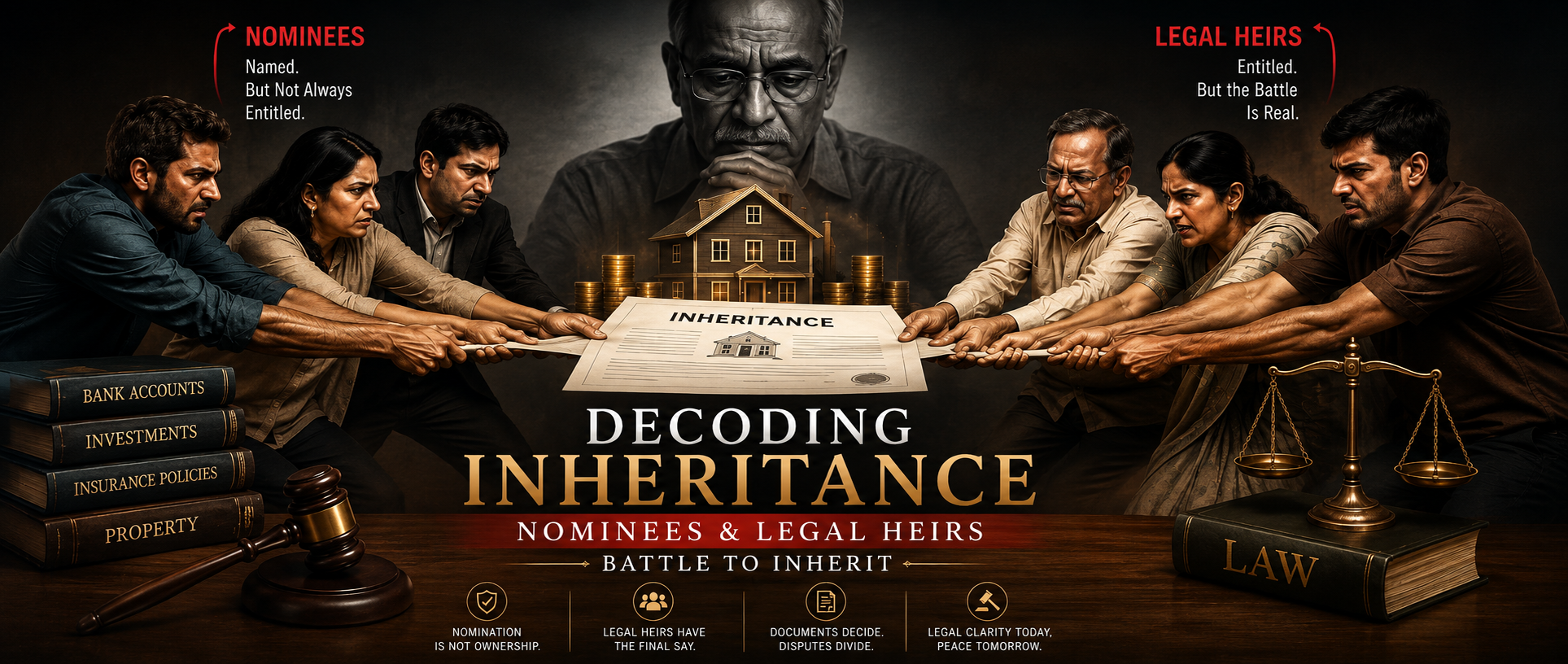 Decoding Inheritance: Nominees & Legal Heirs Battle to Inherit